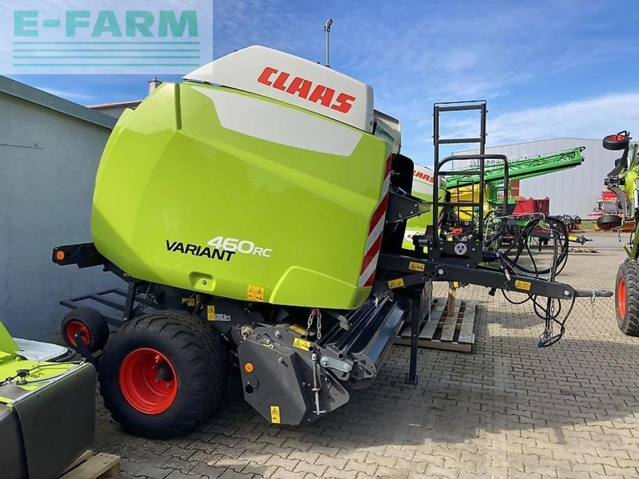 CLAAS variant 460 rc pro - variable rundballenpresse - Square baler: picture 1 CLAAS variant 460 rc pro - variable rundballenpresse - Square baler: picture 1