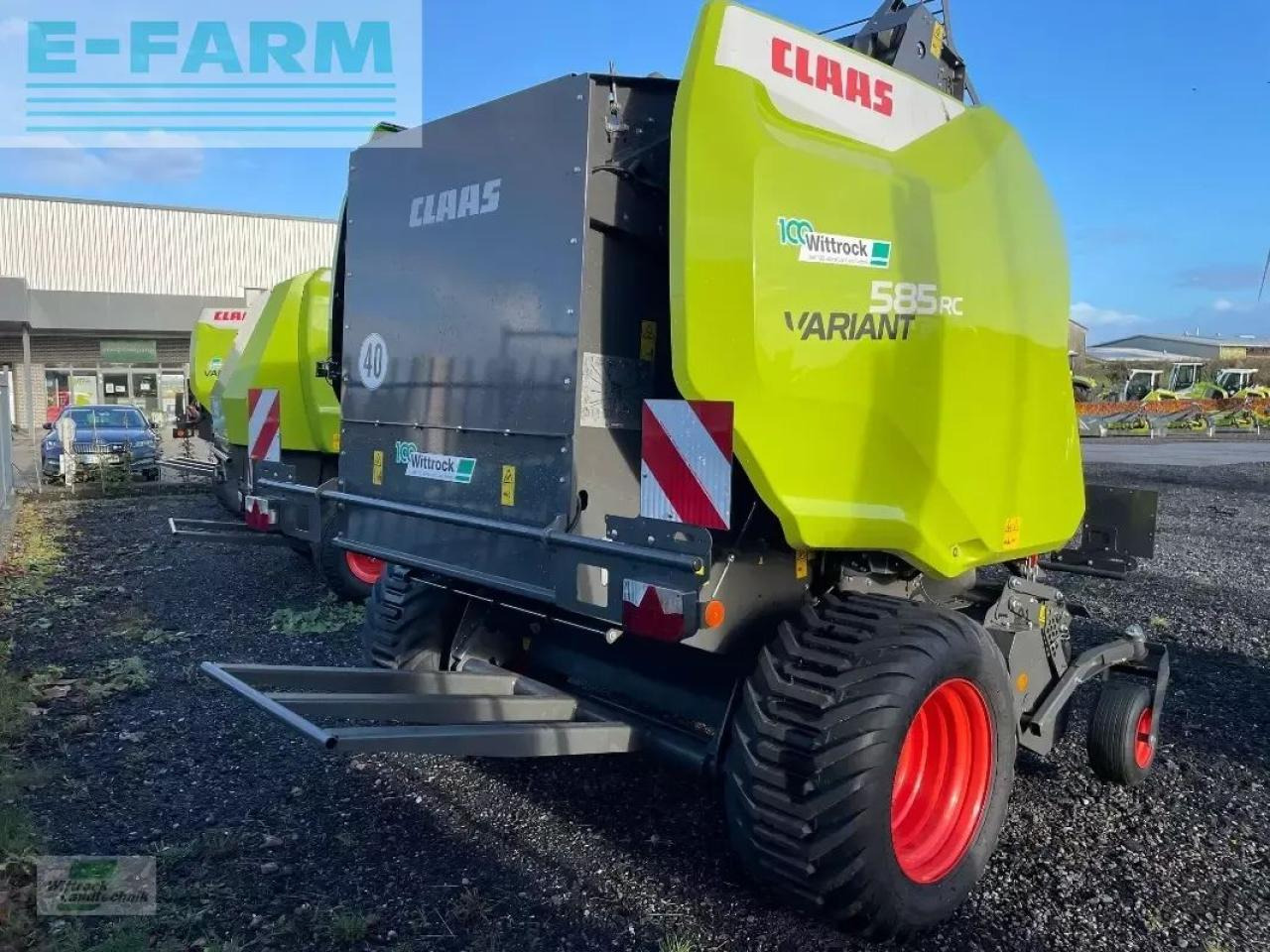 Square baler CLAAS variant 585 rc: picture 6