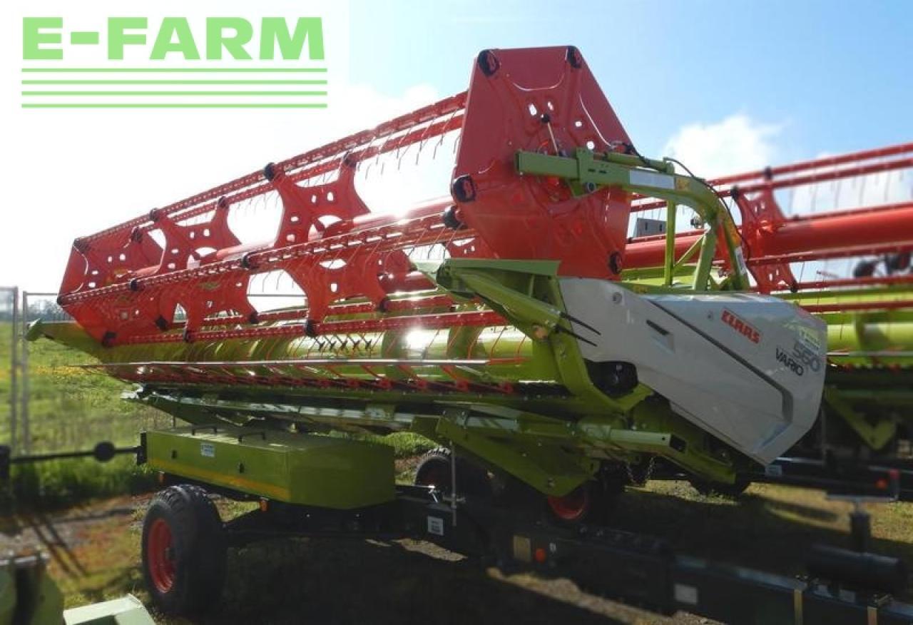 CLAAS vario 560 ac + transportwagen - Grain header: picture 1 CLAAS vario 560 ac + transportwagen - Grain header: picture 1