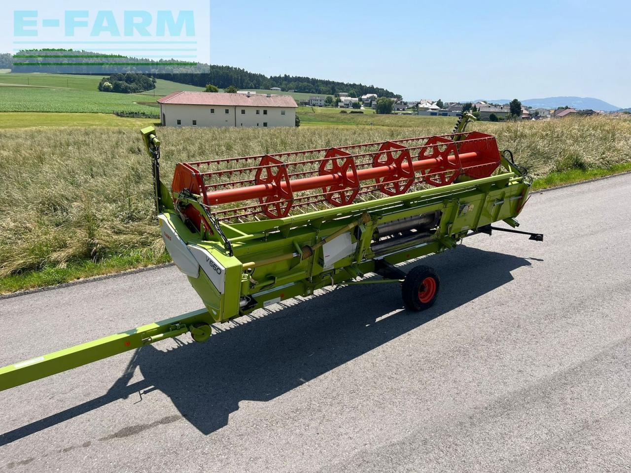 CLAAS vario 660 inkl. rapstrennmesser links/rechts - Grain header: picture 1 CLAAS vario 660 inkl. rapstrennmesser links/rechts - Grain header: picture 1