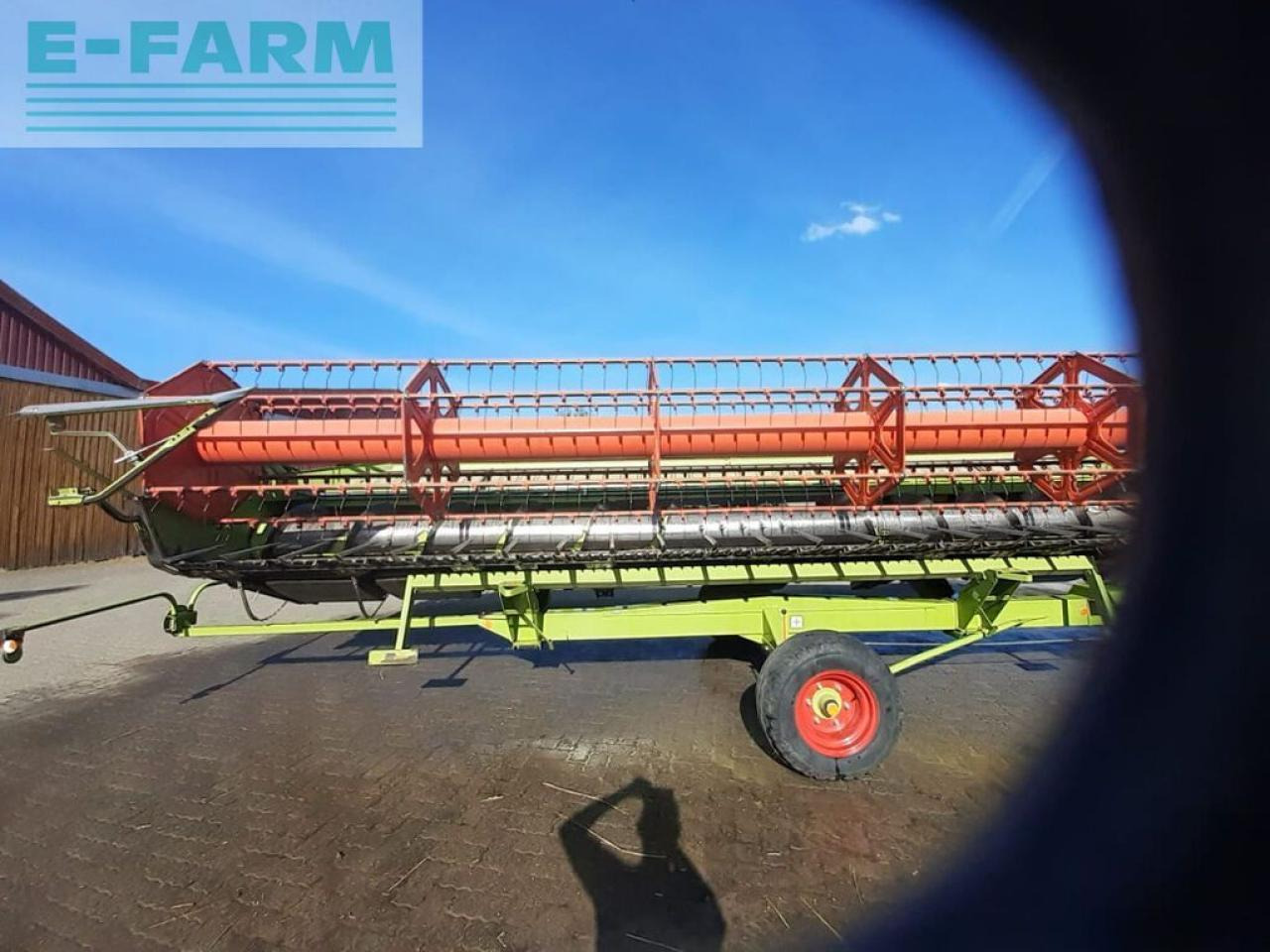 CLAAS vario-schneidwerk v 750 + transportwagen - Forage harvester attachment: picture 1 CLAAS vario-schneidwerk v 750 + transportwagen - Forage harvester attachment: picture 1