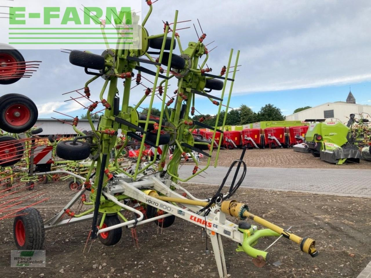CLAAS volto 1100 t - Tedder/ Rake: picture 1 CLAAS volto 1100 t - Tedder/ Rake: picture 1