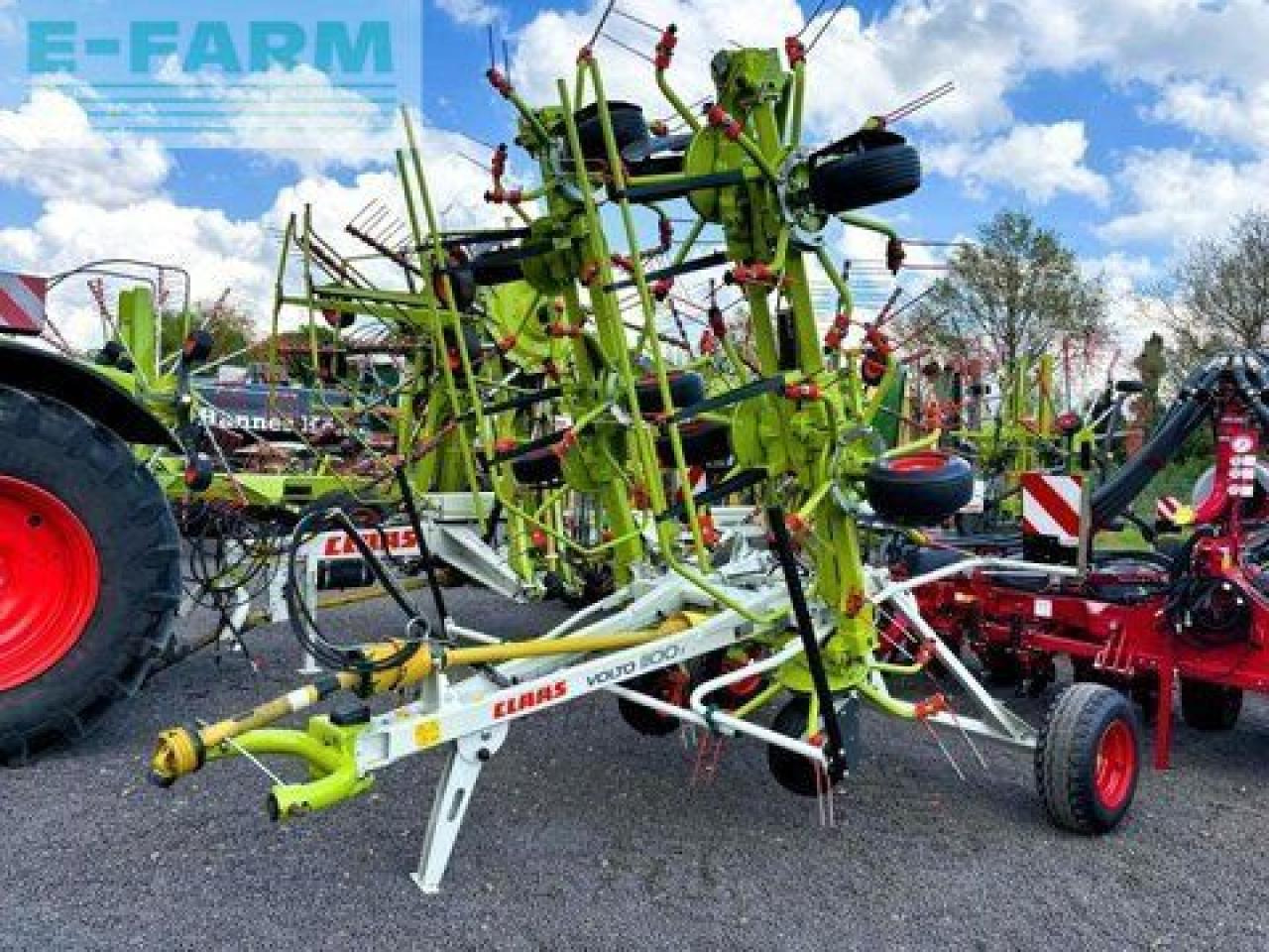 CLAAS volto 1100 t, wie neu ! - Tedder/ Rake: picture 1 CLAAS volto 1100 t, wie neu ! - Tedder/ Rake: picture 1