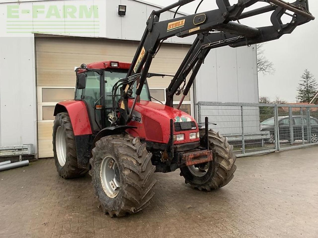 Case-IH cs 120 mit stoll frontlader - Farm tractor: picture 2 Case-IH cs 120 mit stoll frontlader - Farm tractor: picture 2