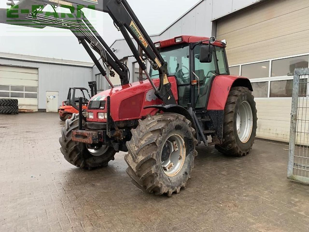 Case-IH cs 120 mit stoll frontlader - Farm tractor: picture 1 Case-IH cs 120 mit stoll frontlader - Farm tractor: picture 1