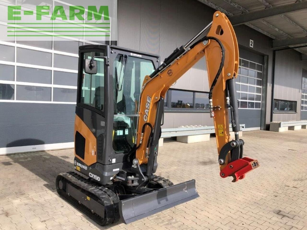 Case-IH cx 19d - stage-v - Mini excavator: picture 1 Case-IH cx 19d - stage-v - Mini excavator: picture 1