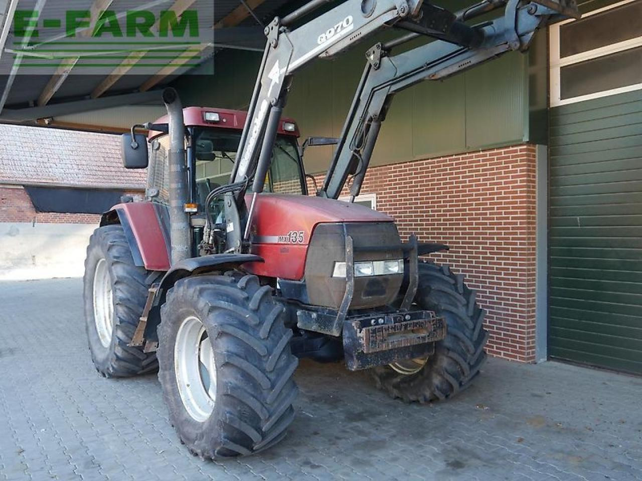 Case-IH mx 135 + q970 frontlader - Farm tractor: picture 2 Case-IH mx 135 + q970 frontlader - Farm tractor: picture 2