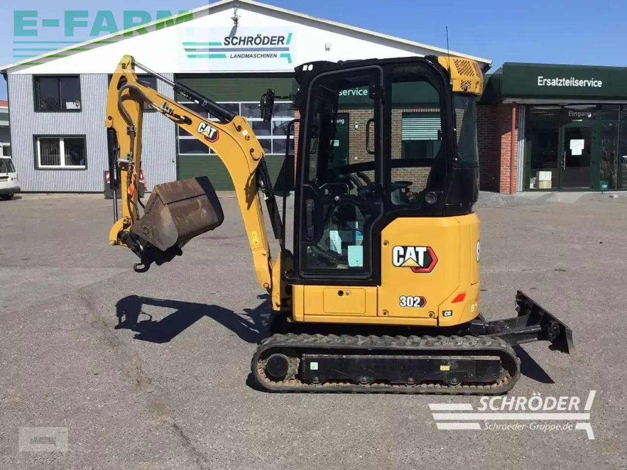 Caterpillar 302 cr / garantie / inkl. 2x löffel - Mini excavator: picture 1 Caterpillar 302 cr / garantie / inkl. 2x löffel - Mini excavator: picture 1