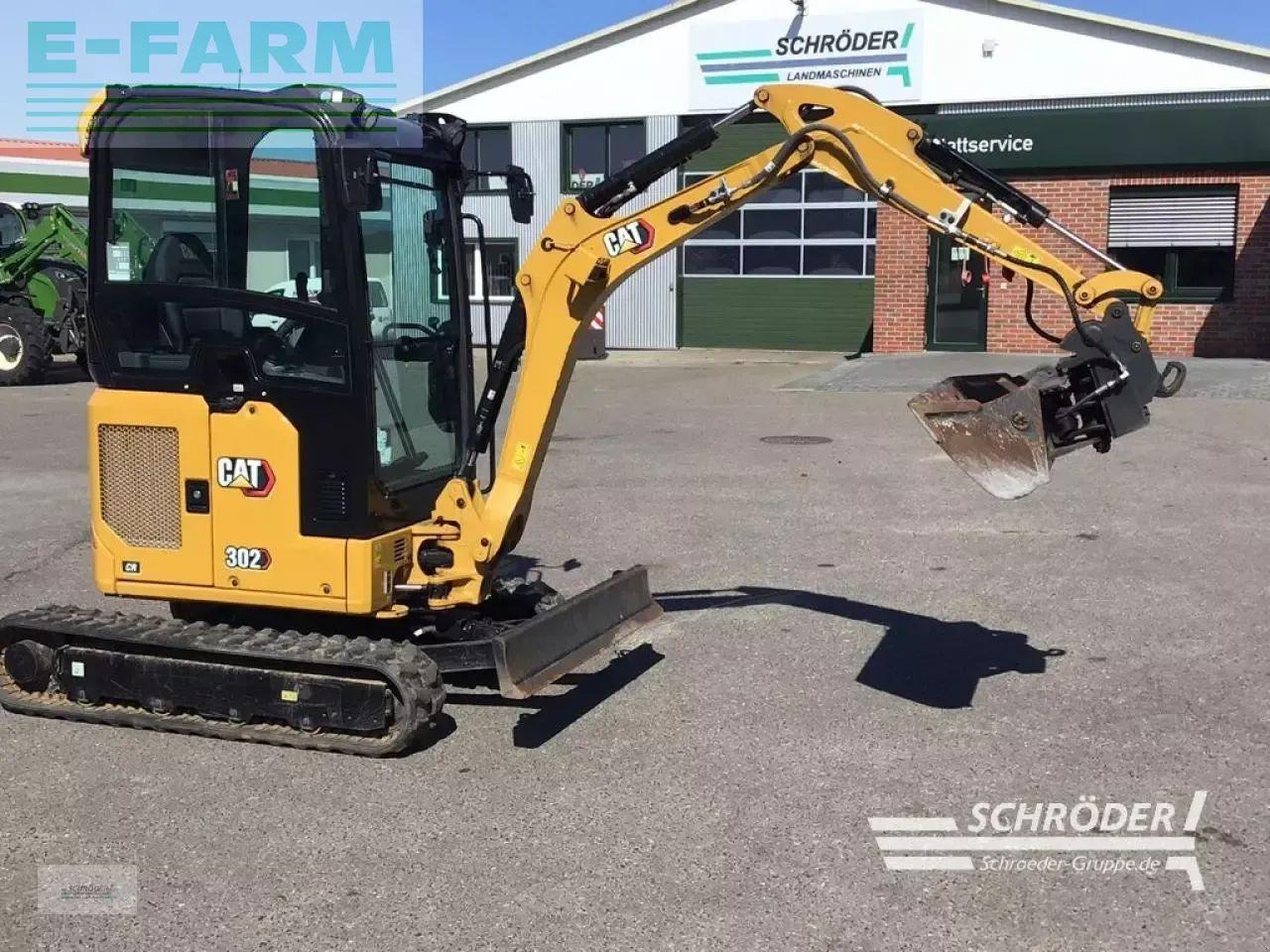 Caterpillar 302 cr / garantie / inkl. 2x löffel - Mini excavator: picture 4 Caterpillar 302 cr / garantie / inkl. 2x löffel - Mini excavator: picture 4