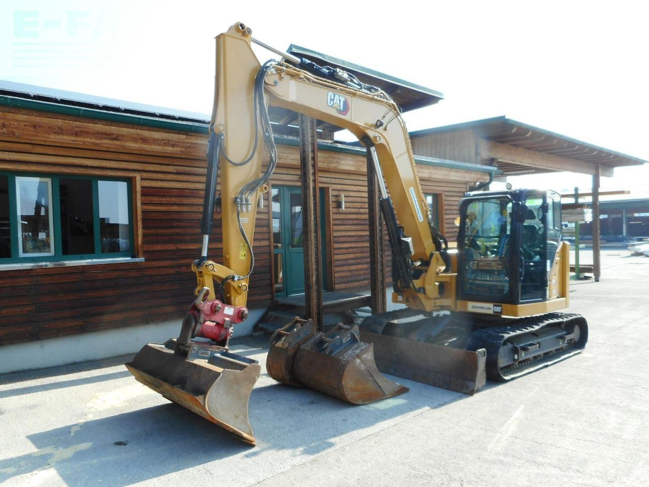 Caterpillar 308cr ( 9t ) powertilt + hydr. sw - Crawler excavator: picture 2 Caterpillar 308cr ( 9t ) powertilt + hydr. sw - Crawler excavator: picture 2
