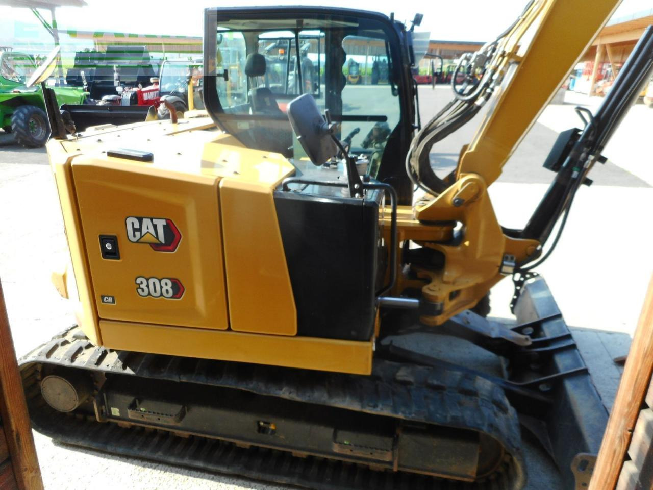 Caterpillar 308cr ( 9t ) powertilt + hydr. sw - Crawler excavator: picture 5 Caterpillar 308cr ( 9t ) powertilt + hydr. sw - Crawler excavator: picture 5