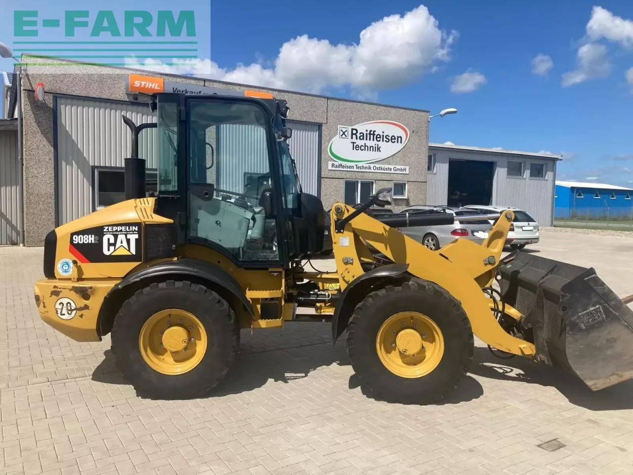 Caterpillar radlader cat 908 h2 - Mini excavator: picture 1 Caterpillar radlader cat 908 h2 - Mini excavator: picture 1