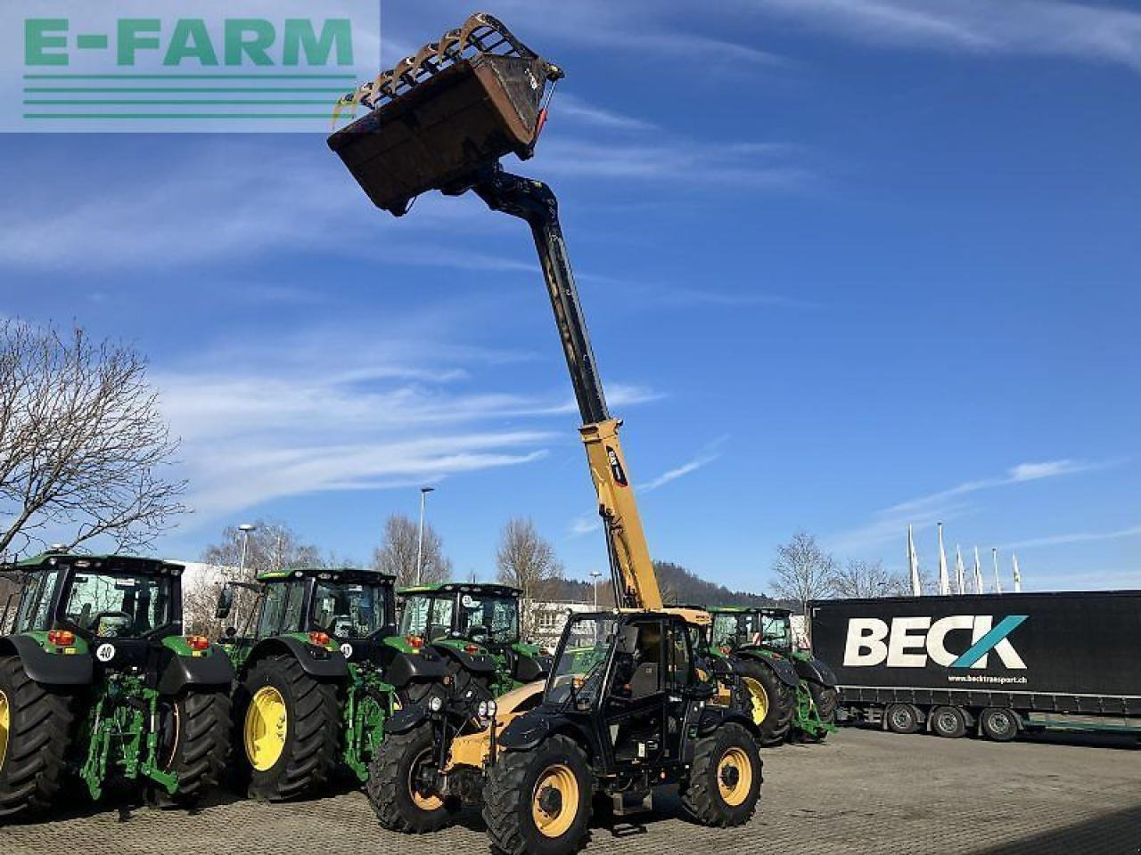 Caterpillar th 407 - Telescopic handler: picture 1 Caterpillar th 407 - Telescopic handler: picture 1