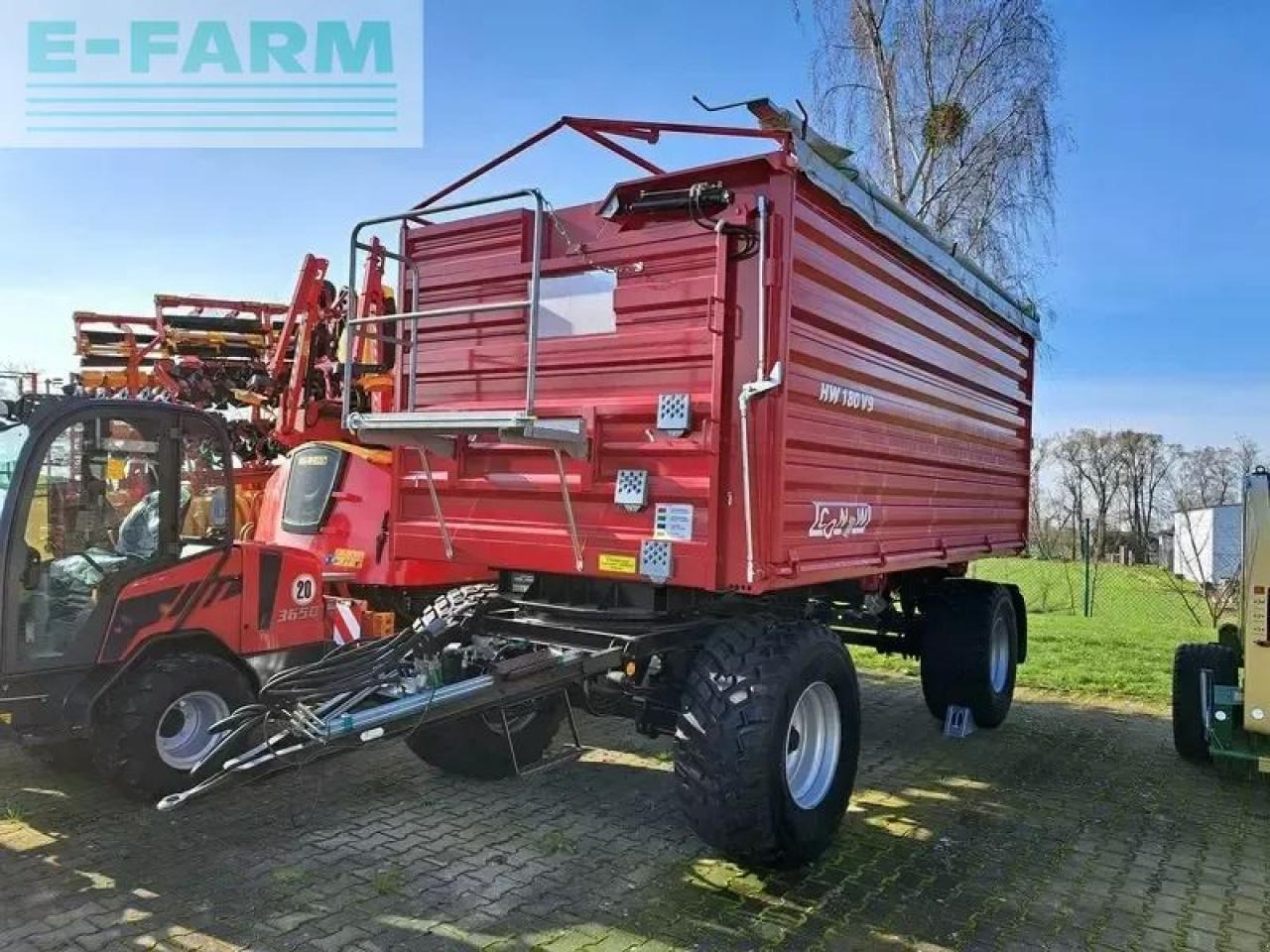 Conow hw 180 v9 - Farm tipping trailer/ Dumper: picture 1 Conow hw 180 v9 - Farm tipping trailer/ Dumper: picture 1