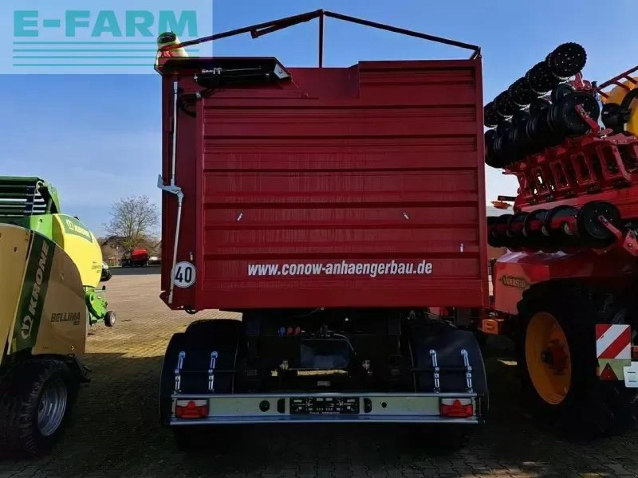 Conow hw 180 v9 - Farm tipping trailer/ Dumper: picture 4 Conow hw 180 v9 - Farm tipping trailer/ Dumper: picture 4