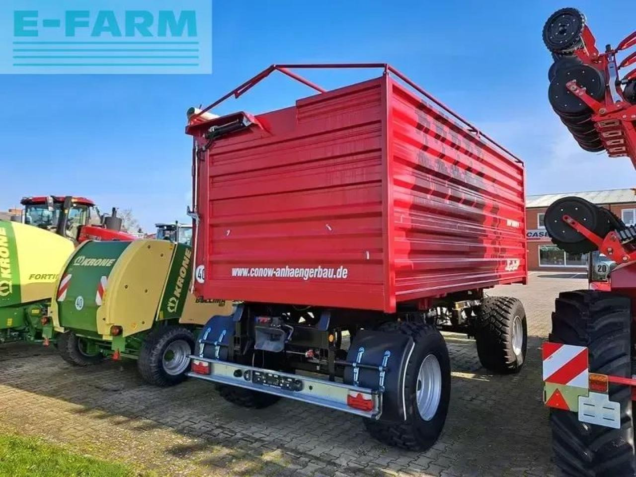 Conow hw 180 v9 - Farm tipping trailer/ Dumper: picture 3 Conow hw 180 v9 - Farm tipping trailer/ Dumper: picture 3