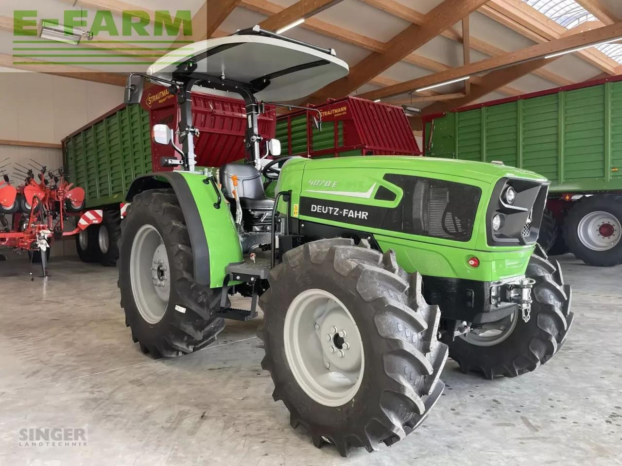 Farm tractor Deutz-Fahr 4070 e: picture 7