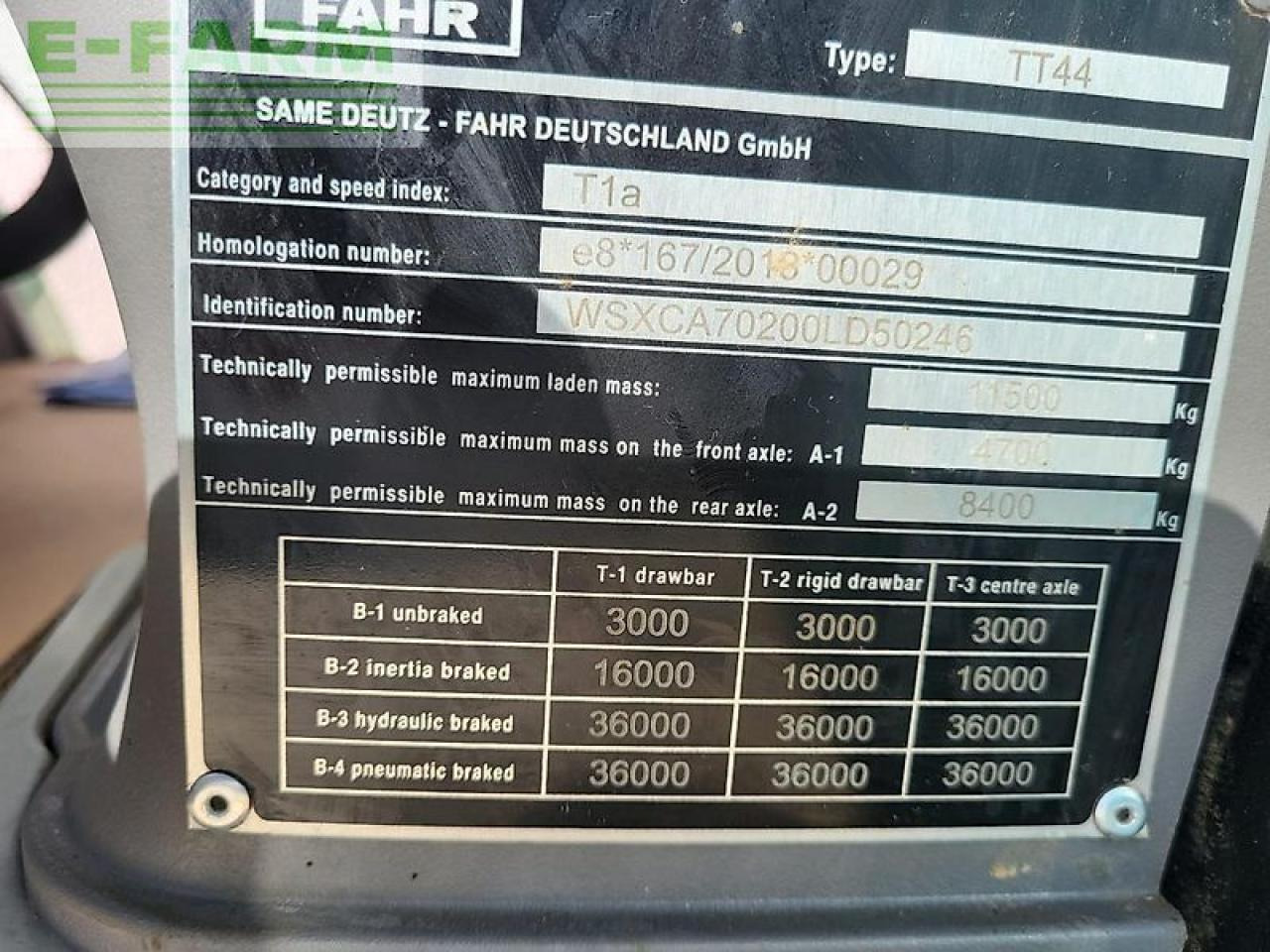 Deutz-Fahr 6165 agrotron - Farm tractor: picture 5 Deutz-Fahr 6165 agrotron - Farm tractor: picture 5