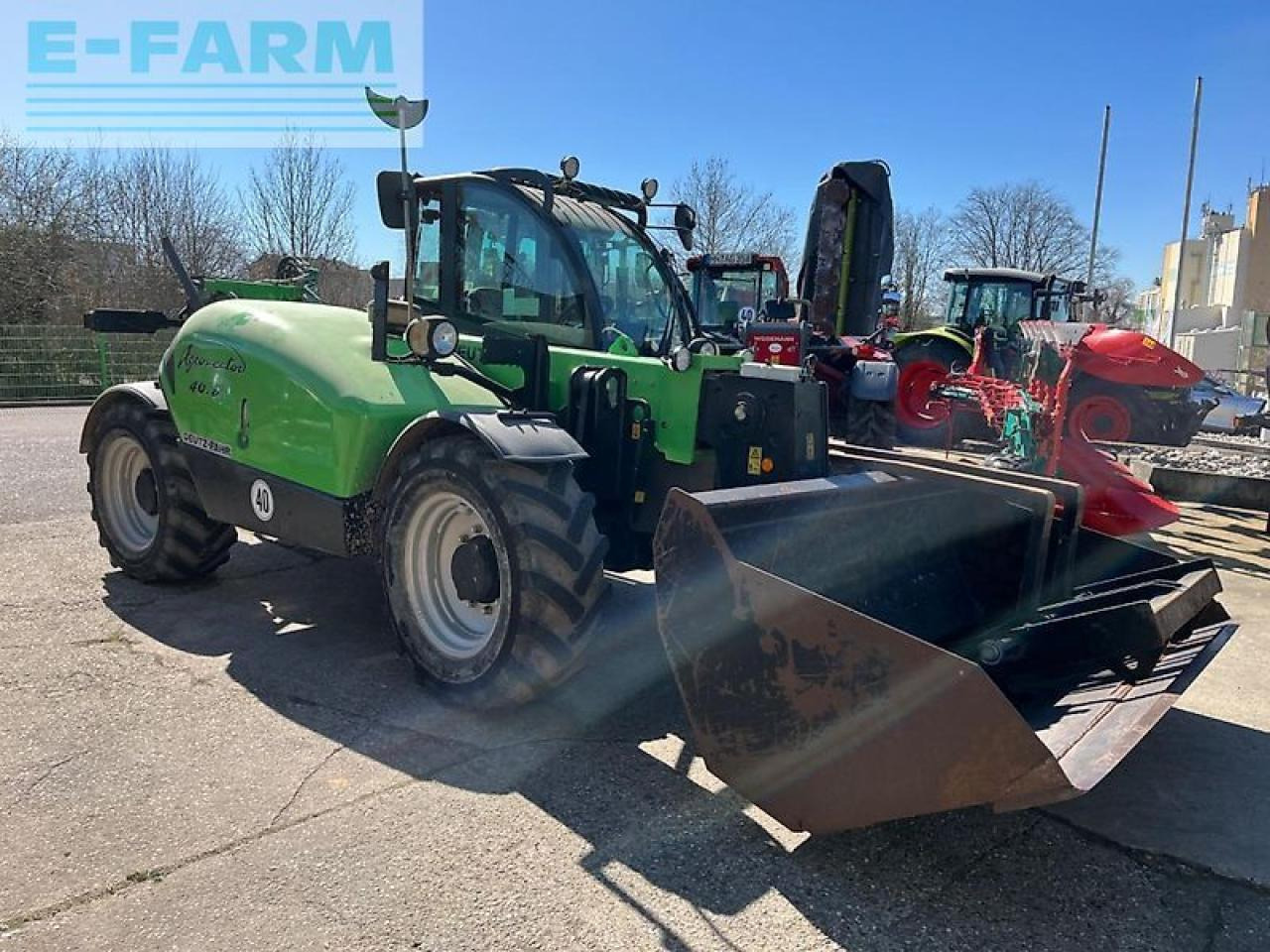 Deutz-Fahr agrovector 40.8 - Telescopic handler: picture 5 Deutz-Fahr agrovector 40.8 - Telescopic handler: picture 5