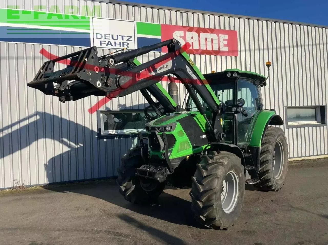 Deutz-Fahr tracteur agricole serie6ttvagrotron 6120 ttv (c) d - Farm tractor: picture 1 Deutz-Fahr tracteur agricole serie6ttvagrotron 6120 ttv (c) d - Farm tractor: picture 1