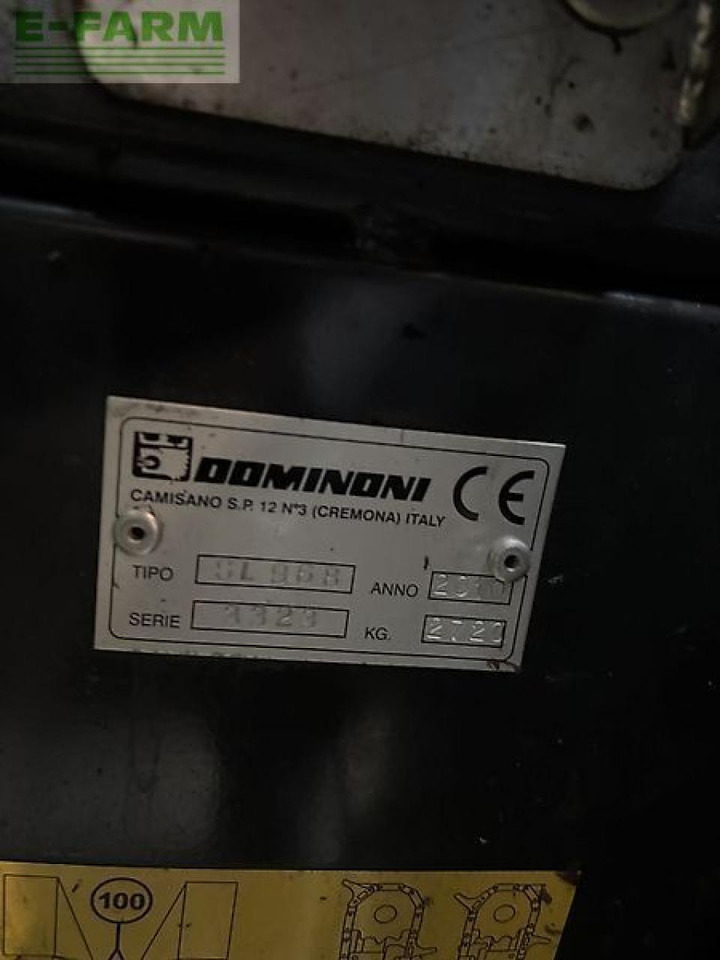 Dominoni sl 968 - Forage harvester attachment: picture 3 Dominoni sl 968 - Forage harvester attachment: picture 3