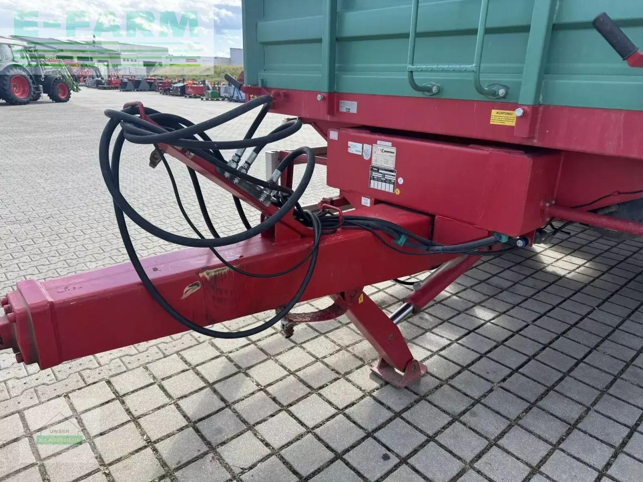 Farmtech 2000 - Farm tipping trailer/ Dumper: picture 3 Farmtech 2000 - Farm tipping trailer/ Dumper: picture 3