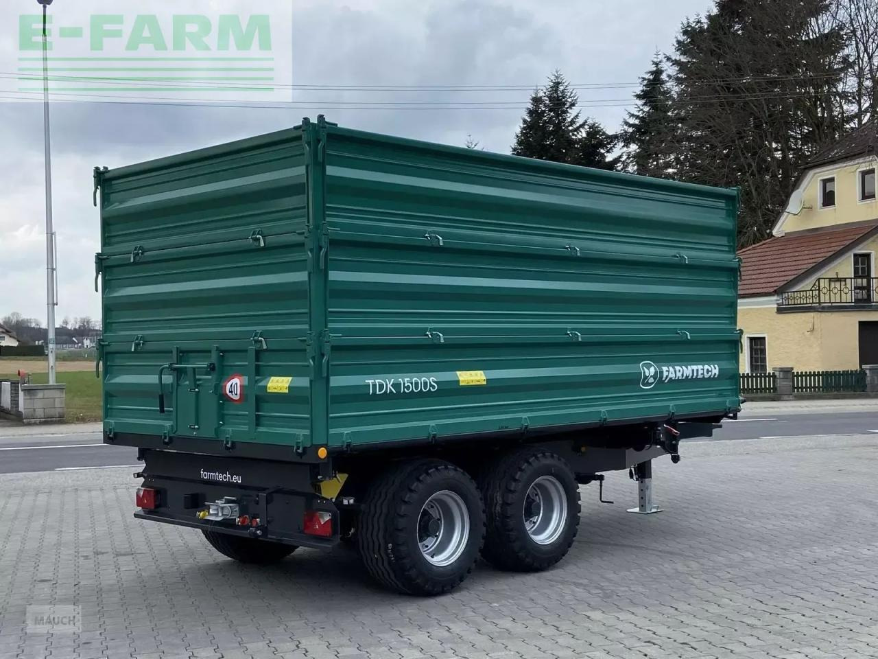 Farmtech tdk 1500 s - Farm tipping trailer/ Dumper: picture 5 Farmtech tdk 1500 s - Farm tipping trailer/ Dumper: picture 5