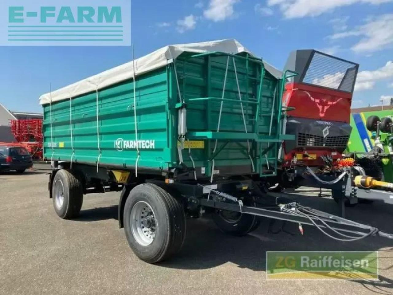 Farmtech zdk 1500 s - Farm tipping trailer/ Dumper: picture 1 Farmtech zdk 1500 s - Farm tipping trailer/ Dumper: picture 1
