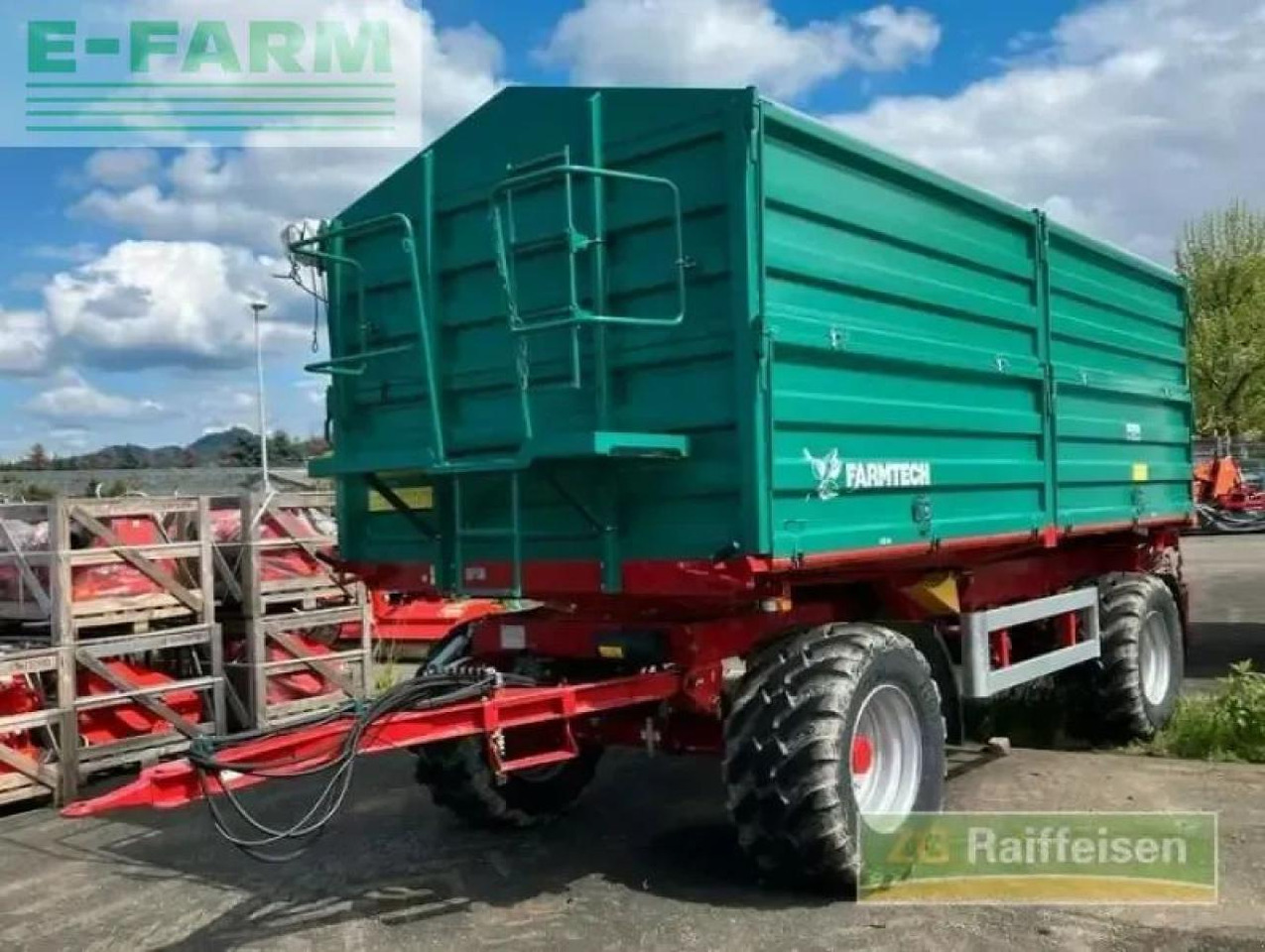 Farmtech zkd 1800/40 - Farm tipping trailer/ Dumper: picture 3 Farmtech zkd 1800/40 - Farm tipping trailer/ Dumper: picture 3