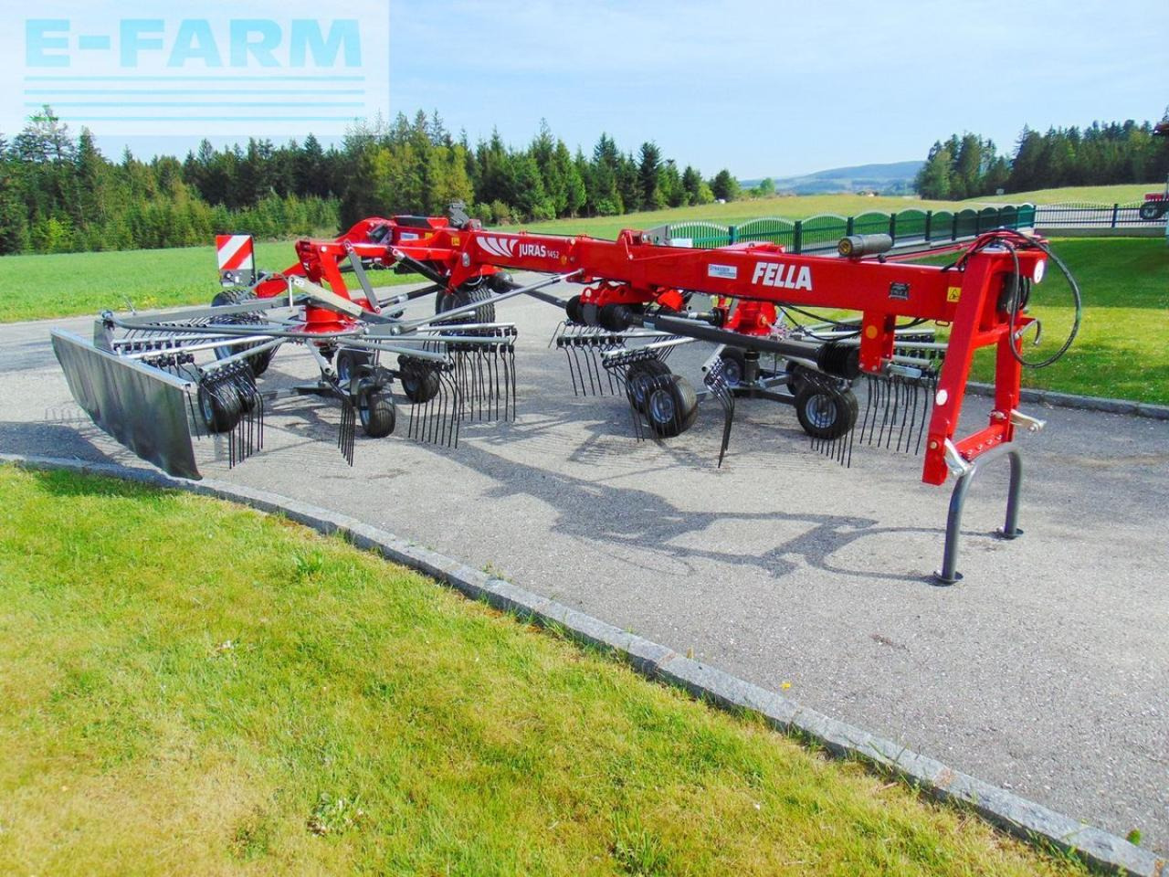 Fella juras 1452 - Tedder/ Rake: picture 1 Fella juras 1452 - Tedder/ Rake: picture 1