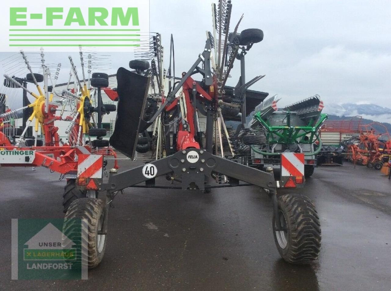 Fella juras 7850 pro - Tedder/ Rake: picture 5 Fella juras 7850 pro - Tedder/ Rake: picture 5