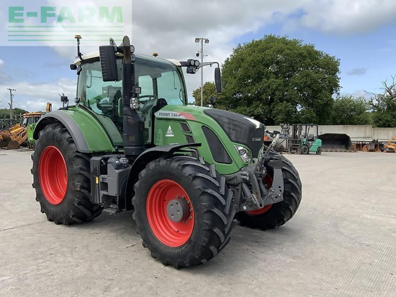 Fendt 720 profi plus tractor (st20525) - Farm tractor: picture 2 Fendt 720 profi plus tractor (st20525) - Farm tractor: picture 2