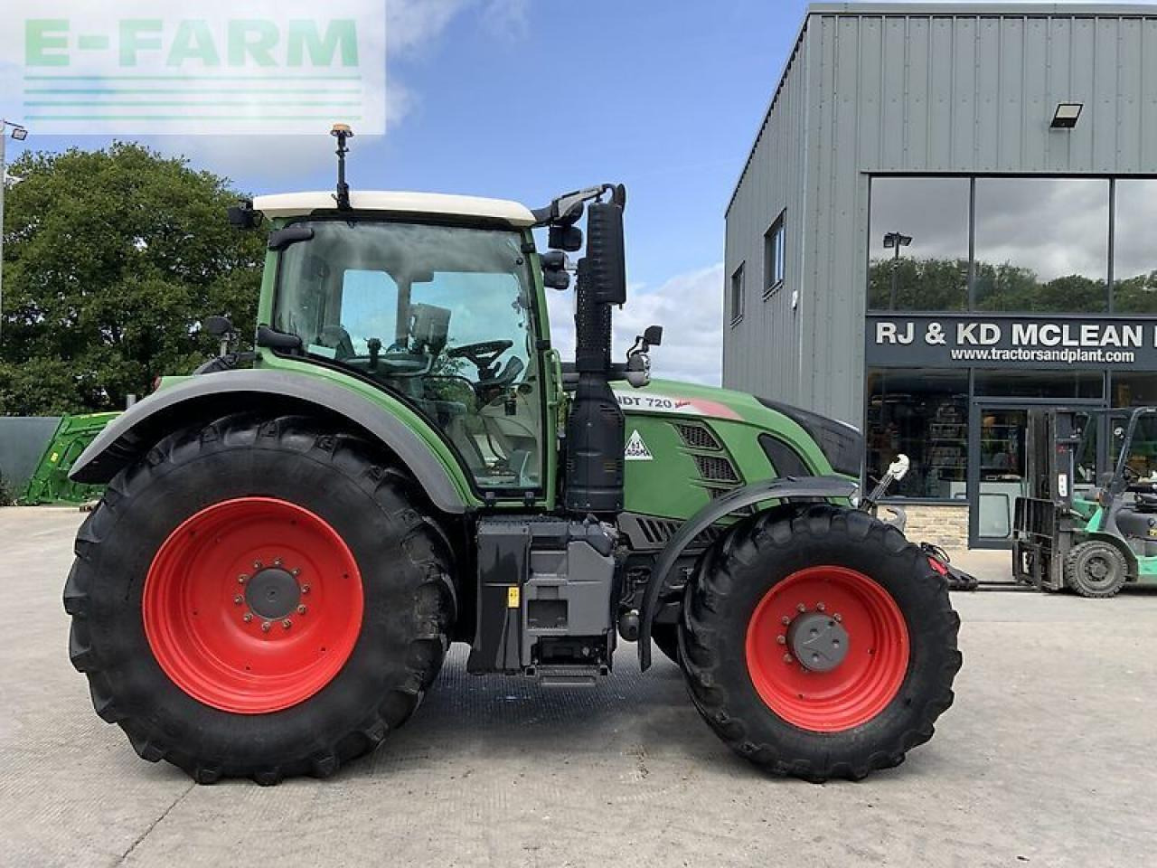 Fendt 720 profi plus tractor (st20525) - Farm tractor: picture 1 Fendt 720 profi plus tractor (st20525) - Farm tractor: picture 1