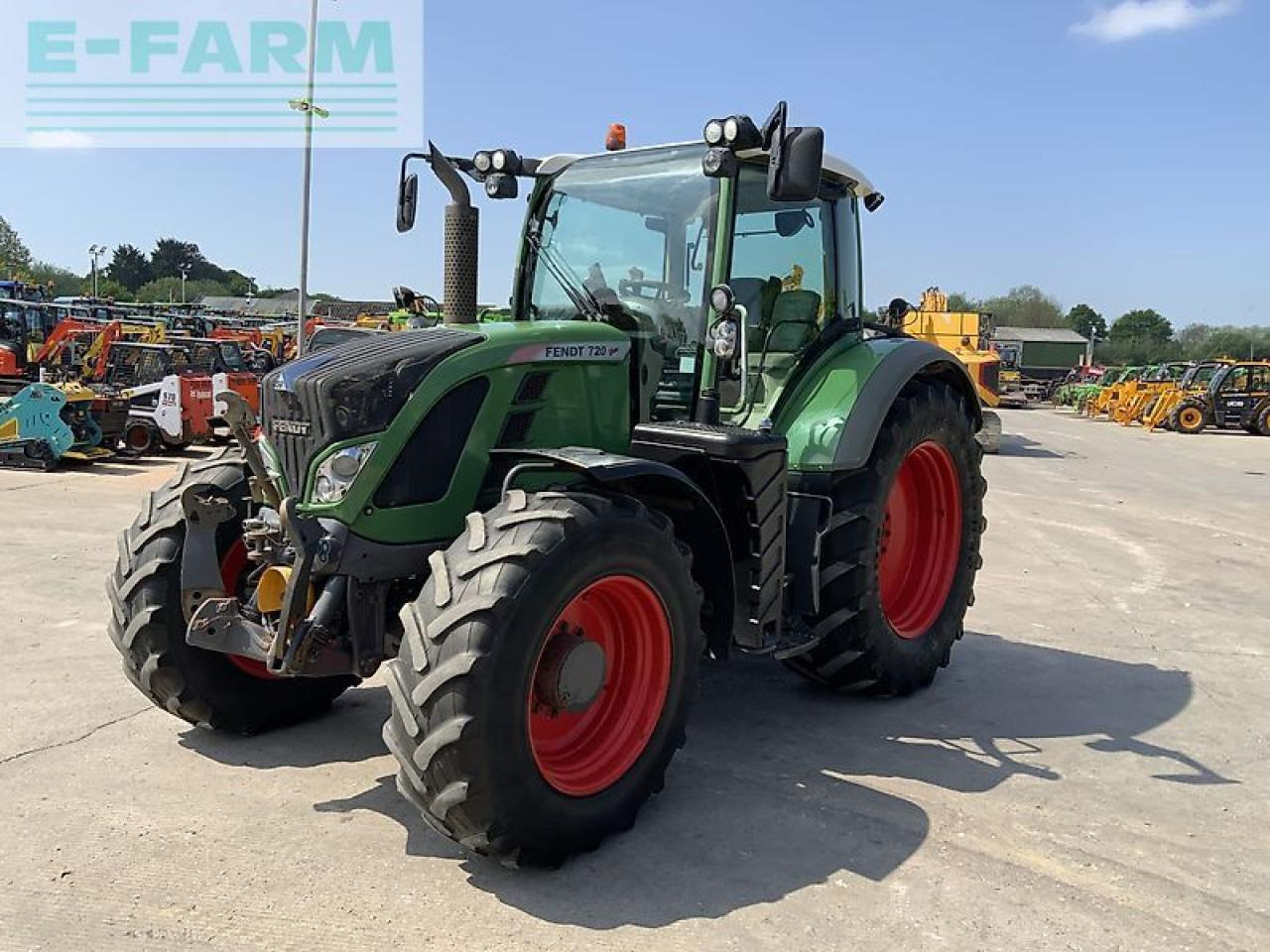 Fendt 720 profi plus tractor (st22971) - Farm tractor: picture 4 Fendt 720 profi plus tractor (st22971) - Farm tractor: picture 4