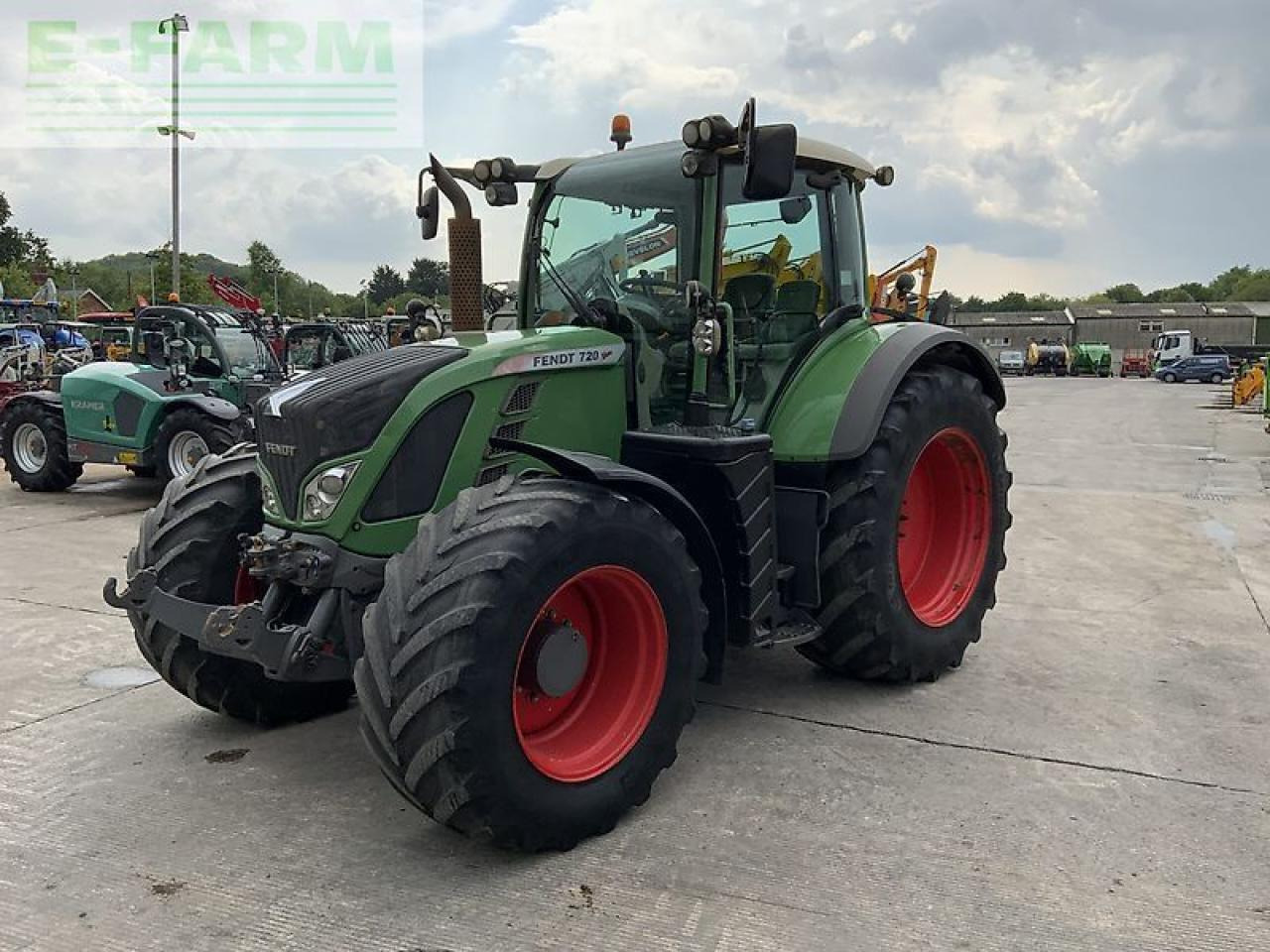 Fendt 720 profi plus tractor (st23132) - Farm tractor: picture 4 Fendt 720 profi plus tractor (st23132) - Farm tractor: picture 4