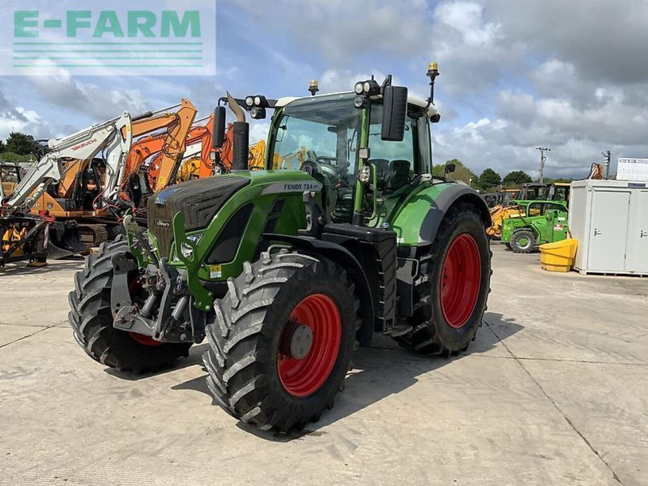 Fendt 724 profi plus tractor (st23447) - Farm tractor: picture 4 Fendt 724 profi plus tractor (st23447) - Farm tractor: picture 4