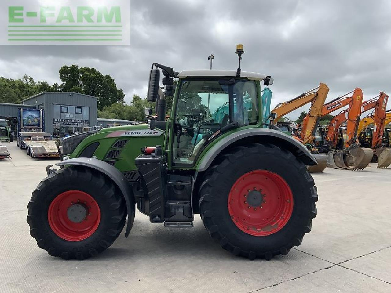 Farm tractor Fendt 724 profi plus vario tractor (st23355) ProfiPlus: picture 7