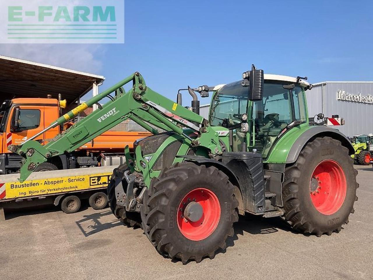 Fendt 724 vario tms profi plus mit frontlader ProfiPlus - Farm tractor: picture 2 Fendt 724 vario tms profi plus mit frontlader ProfiPlus - Farm tractor: picture 2