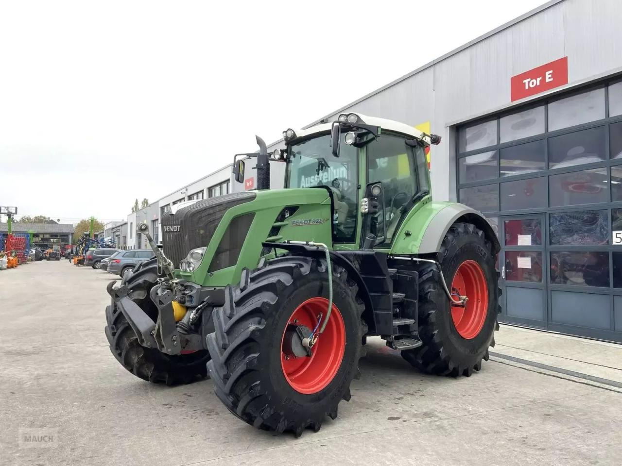 Fendt 828 vario + rüfa - Farm tractor: picture 1 Fendt 828 vario + rüfa - Farm tractor: picture 1