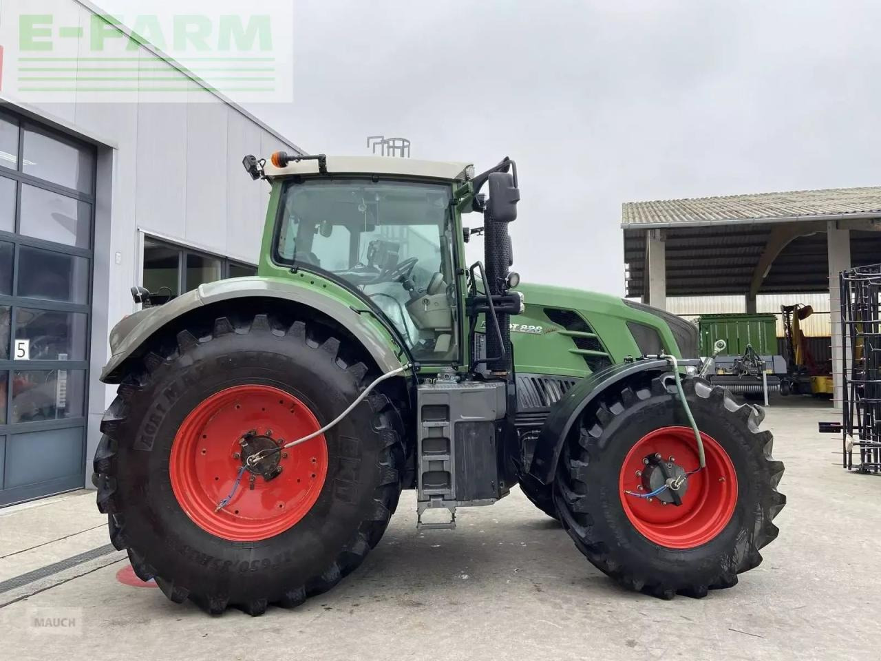 Fendt 828 vario + rüfa - Farm tractor: picture 4 Fendt 828 vario + rüfa - Farm tractor: picture 4