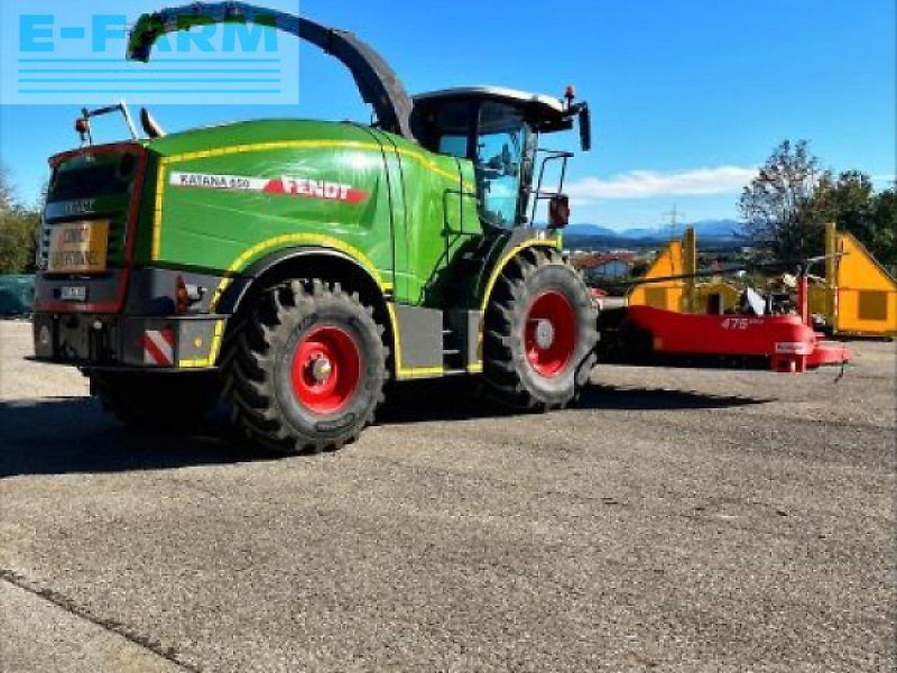 Fendt katana 650 gen3 fendt häcksler - Forage harvester: picture 3 Fendt katana 650 gen3 fendt häcksler - Forage harvester: picture 3