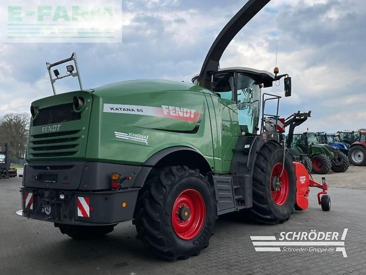 Fendt katana 85 + kemper 390plus + kemper 3002 - Forage harvester: picture 4 Fendt katana 85 + kemper 390plus + kemper 3002 - Forage harvester: picture 4