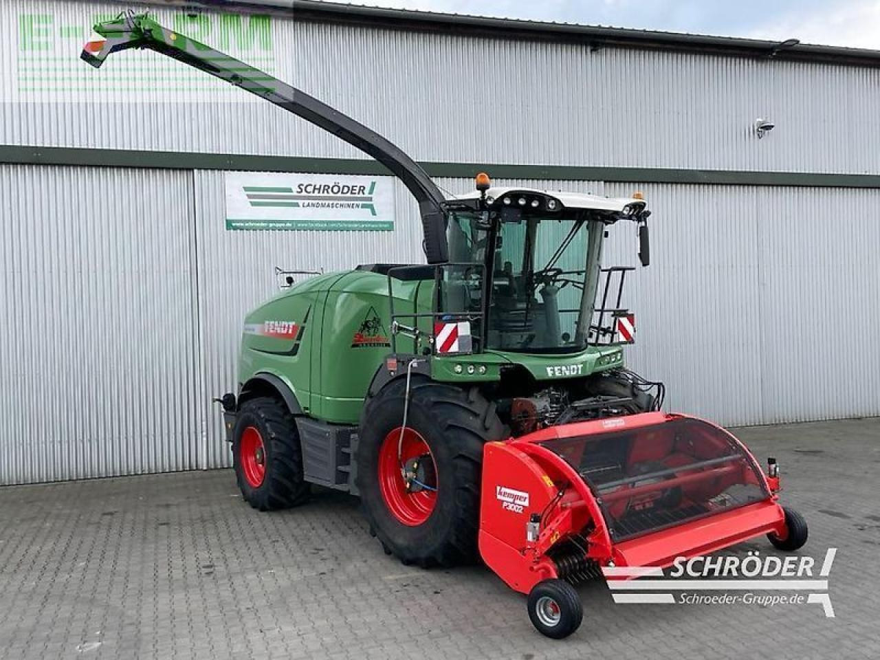 Fendt katana 85 + kemper 390plus + kemper 3002 - Forage harvester: picture 1 Fendt katana 85 + kemper 390plus + kemper 3002 - Forage harvester: picture 1