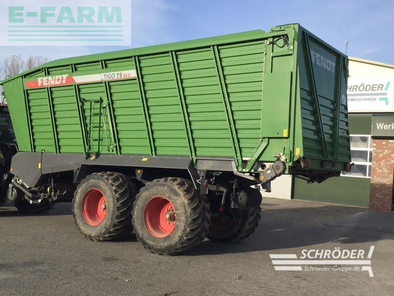 Fendt tigo 75 xr - Farm tipping trailer/ Dumper: picture 4 Fendt tigo 75 xr - Farm tipping trailer/ Dumper: picture 4
