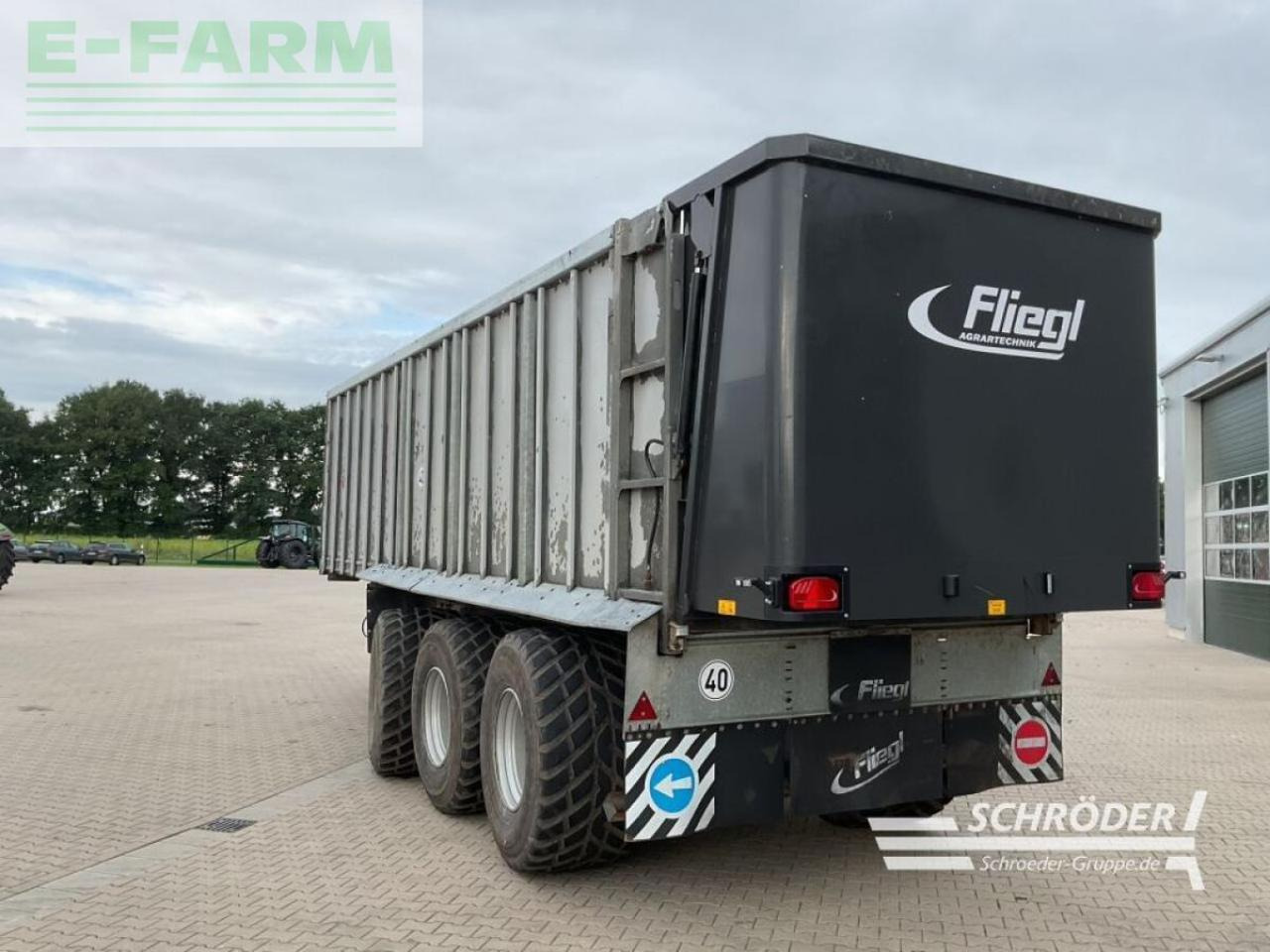 Fliegl asw 288 - Farm tipping trailer/ Dumper: picture 4 Fliegl asw 288 - Farm tipping trailer/ Dumper: picture 4