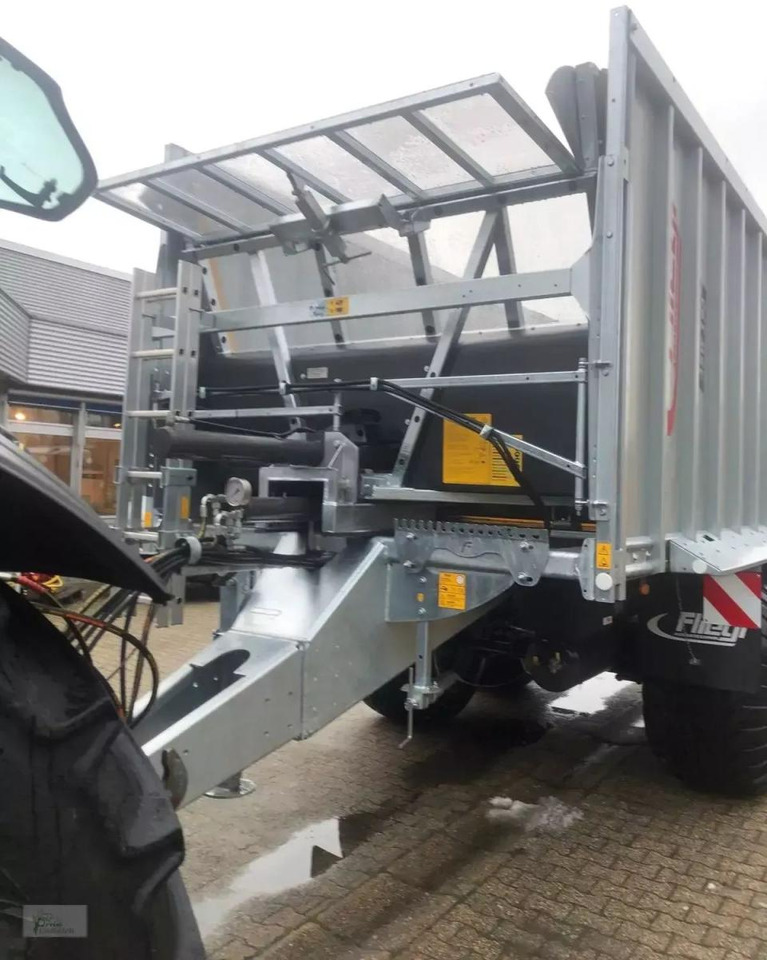 Fliegl asw190 mit k80 und nachlauflenkachse - Farm tipping trailer/ Dumper: picture 3 Fliegl asw190 mit k80 und nachlauflenkachse - Farm tipping trailer/ Dumper: picture 3