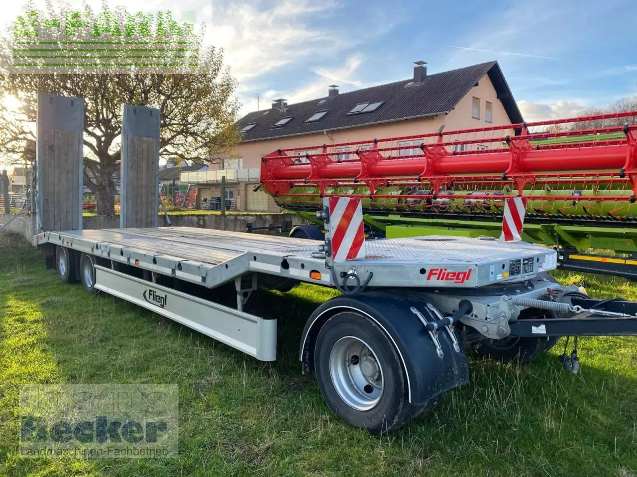 Fliegl dts-s 300 - Farm platform trailer: picture 1 Fliegl dts-s 300 - Farm platform trailer: picture 1