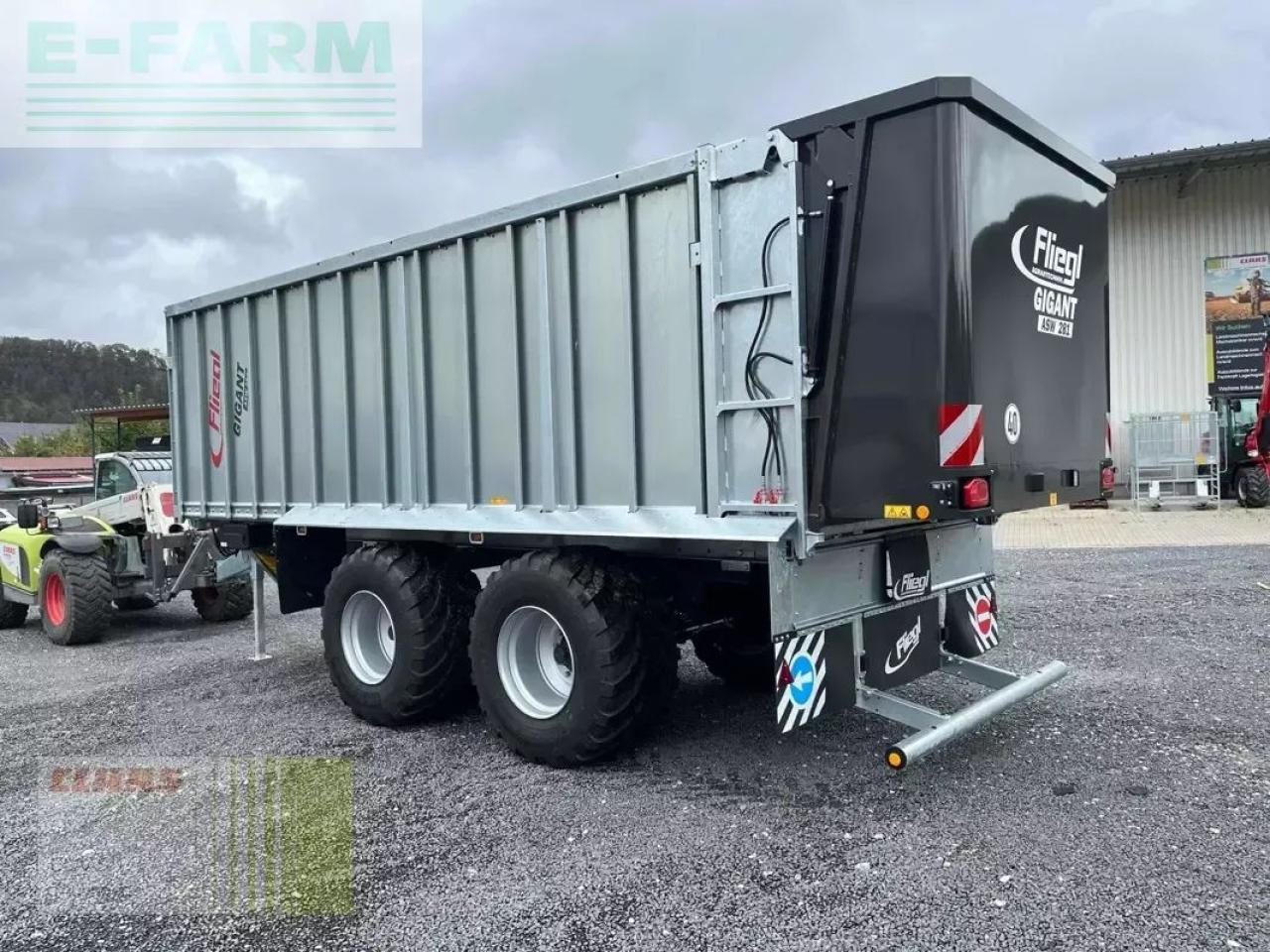 Fliegl gigant asw 281 - Farm tipping trailer/ Dumper: picture 2 Fliegl gigant asw 281 - Farm tipping trailer/ Dumper: picture 2