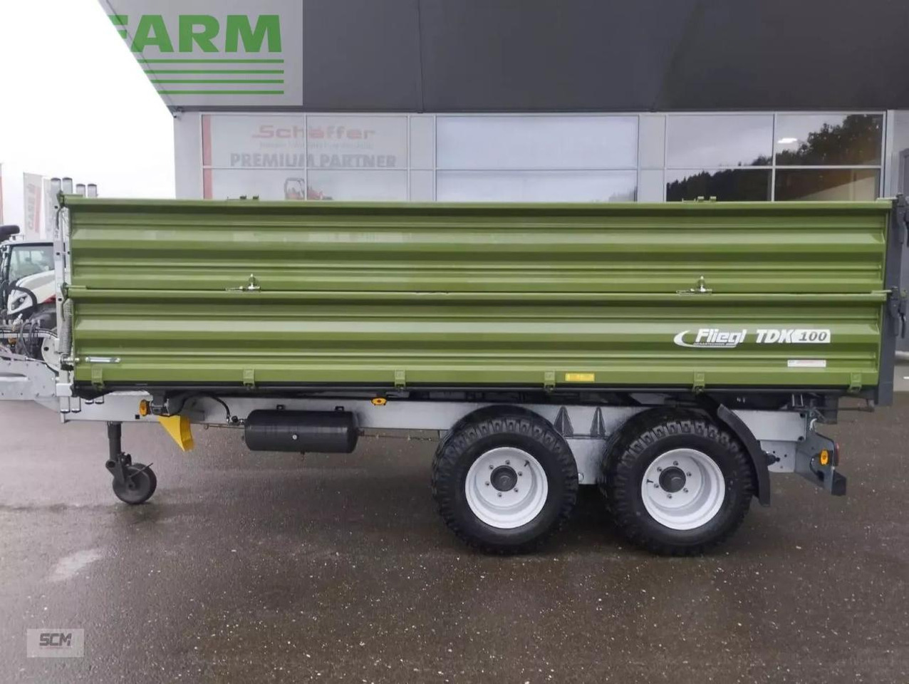 Fliegl tdk 100 vr fox - Farm tipping trailer/ Dumper: picture 4 Fliegl tdk 100 vr fox - Farm tipping trailer/ Dumper: picture 4