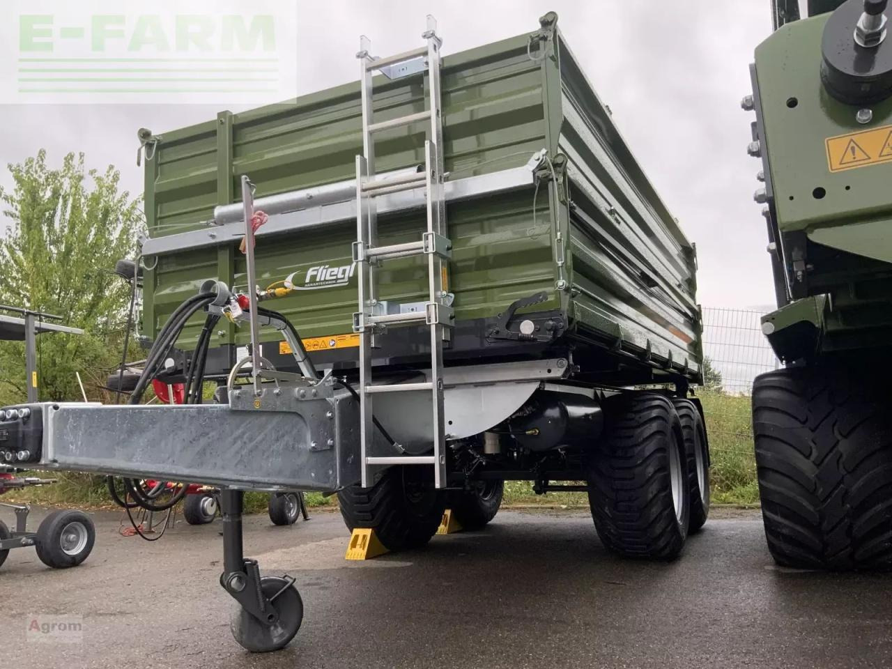 Fliegl tdk 140 - Farm tipping trailer/ Dumper: picture 1 Fliegl tdk 140 - Farm tipping trailer/ Dumper: picture 1